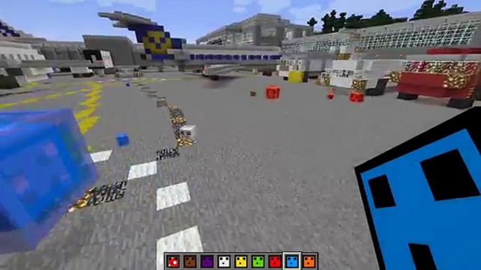 Minecraft MORE SLIME MOD / SLIME CARNAGE AT THE AIRPORT!! Minecraft