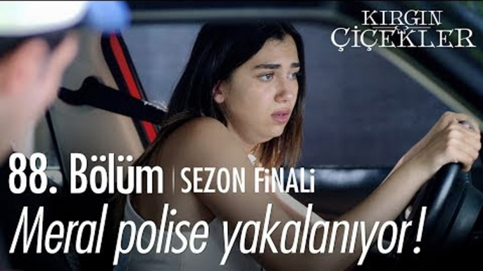 Meral polise yakalanıyor! - Kırgın Çiçekler 88. Bölüm | Sezon Finali