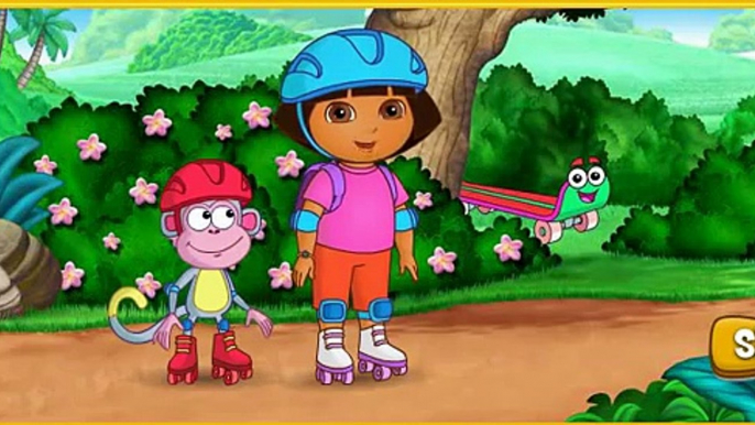Doras Great Roller Skate Adventure-Dora The Explorer-Dora Games