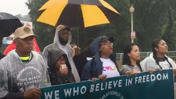 Protesters march against hate from Charlottesville to D.C. [Mic Archives]