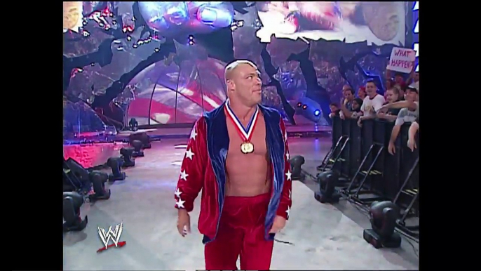 WWE John cena and kurt angle battle rap 2003