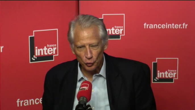 Dominique de Villepin répond aux questions de Léa Salamé