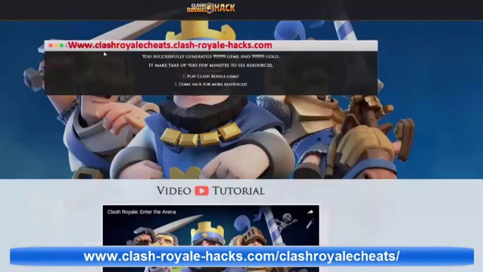 Clash Royale unlimited Gems and Gold  | Updated UPDATED | New Clash Royale hacks free 2017