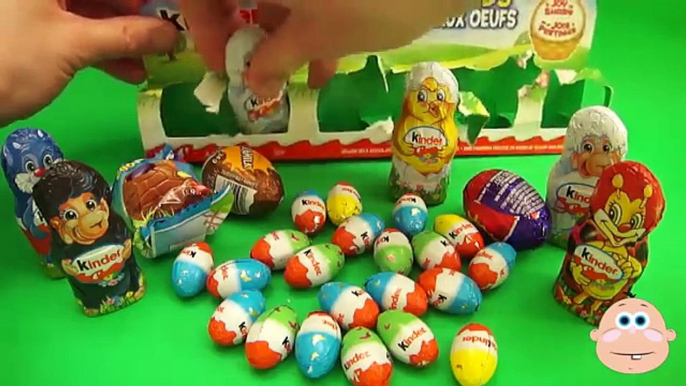 Bonbons Chocolat Pâques Oeuf enfants ouverture fête Kinder surprise cadbury creme smarties