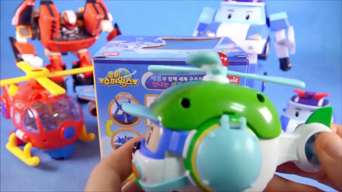 Robocar Poli Super wings RC car toys - 로보카폴리 슈퍼윙스 무선조종 장난감