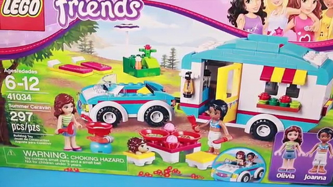 Campeur caravane amis jouer orage été sommet jouets lego rv oeufs surprise Kinder