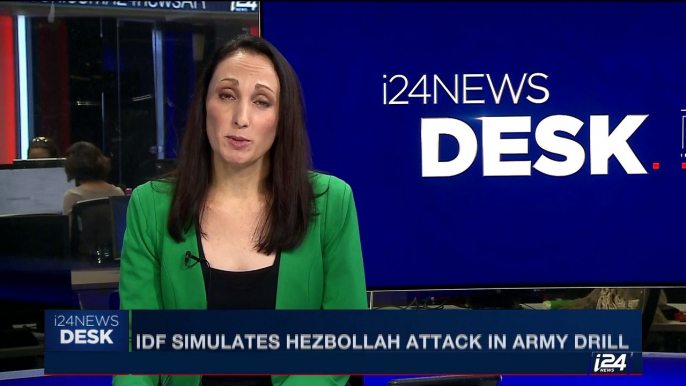 i24NEWS DESK | IDF simulates Hezbollah attack in army drill | Tuesday, September 12th 2017