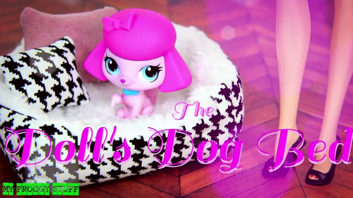 DIY - How to Make: Dolls Dog Bed - Handmade - Doll - Crafts