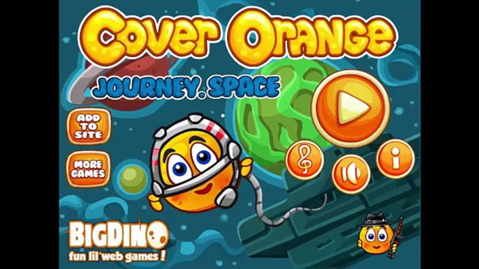 Cubierta naranja naranja naranja en Niños para de dibujos animados de dibujos animados de color naranja salvación juego de aventura espacial