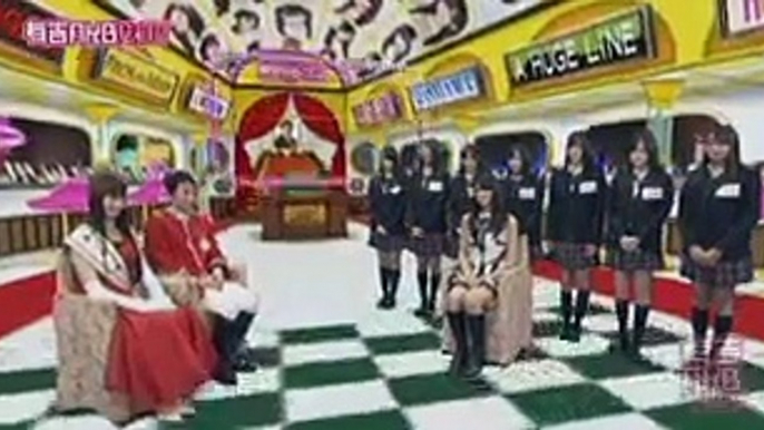 有吉AKB共和国 111103 ファーストレディ代理・指原莉乃に共和国お馴染みのアノ人からダメ出し！欠点を克服するため、大島優子の魂を学ぶ