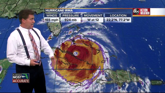 Hurricane Irma Update  Floridas Most Accurate Forecast with Denis Phillips on Friday at 9PM