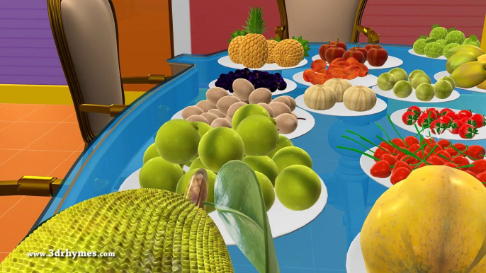 Bolo Bandar - Learn Fruits - 3D Animation Hindi Nursery rhymes for children