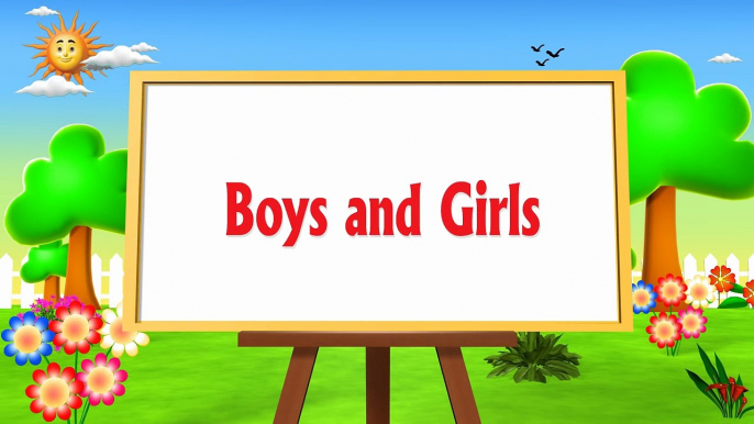 Boys And Girls Come out to Play - 3D Animation English Nursery rhyme for children