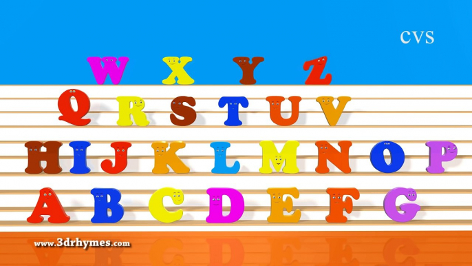 ABC Song - Alphabet Songs - Phonics Song For children in 3D Animation rhymes