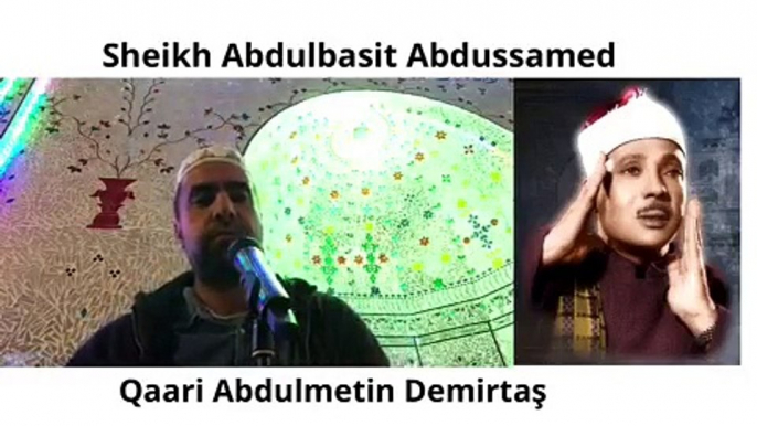 Hafiz Metin Demirtaş. Seyh Abdussamed makami Kuran tilaveti. Müthis kiraat - yok böyle bir ses. Dünyanin en güzel sesli hafizlarindan Kuran tilaveti. Seyh Abdussamed taklidi. Müthis arap kiraati. Kahire tarzi Misir sivesi Kuran tilaveti. Kuran portali.