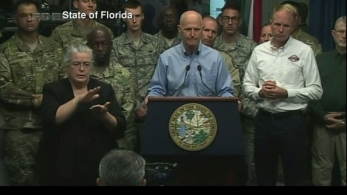 Hurricane Irma update. Florida Gov. Rick Scott update on Hurricane Irma. Septemb