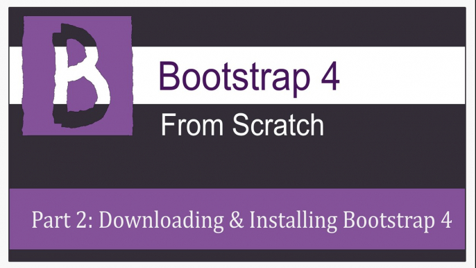 Lecture 2: Downloading and Installing Bootstrap and jQuery (Tutorial # 02 by Podina Production)