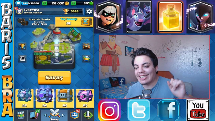 KEKLİĞİMİ!! EN İYİ SANDIK AÇILIMI 41000 GEM DEĞERİNDE Clash Royale