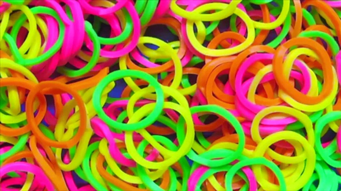 How to Make Loom Bands. 5 Easy Rainbow Loom Bracelet Designs without a Loom - Rubber band