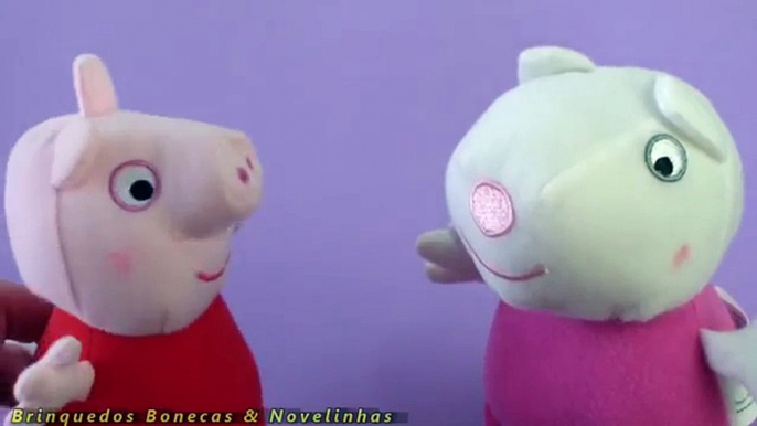 Continuer sur ou porc Peppa Suzy Rebeca jouets george dessin pour enfants jeux Peppa