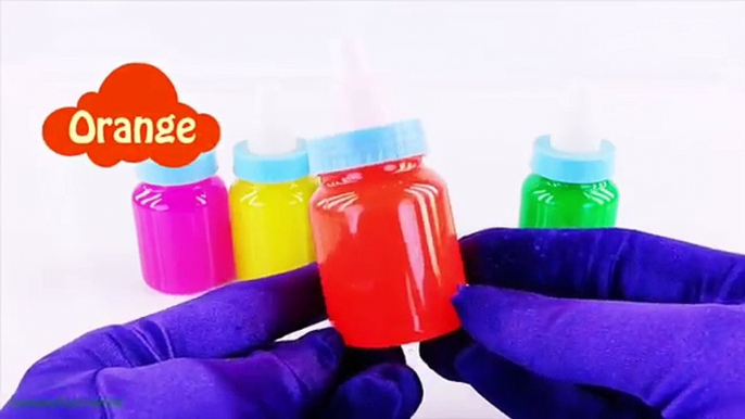 Actividad bebé botellas arcilla colores huevos huevos huevos divertido Aprender aprendizaje preescolar Limo sorpresa