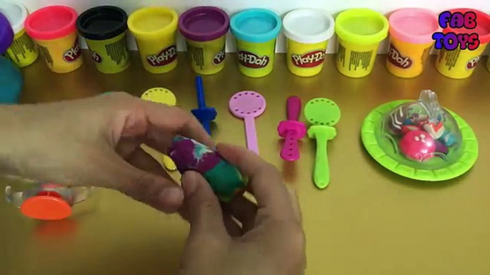 PLAY DOH Jumbo Episodes ★ Playdough Foods ★ Playdoh Sweet Shoppe Treats Lollipops Ice Crea