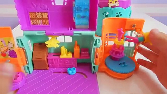 Novelinha da Polly Pocket e Frozen Ep #15 Rafinha Trabalha Disfarçada no Mercadinho ToyToy