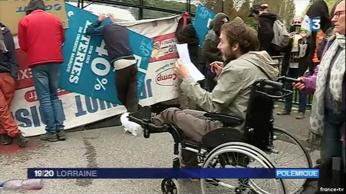 CIGéo - Manif à Bar-le-Duc le 10 septembre 2017 - JT 19 h Frane3 Lorraine