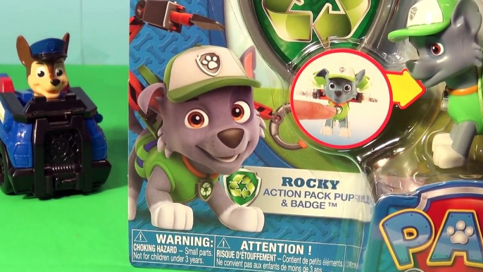 Paw Patrol New Pup Unboxing, its Rocky the Eco Pup and more