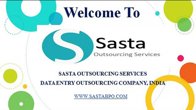 Data Capture Services, India | Sasta Outsourcing Services