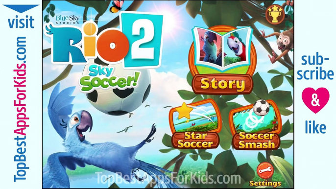 Rio 2 Sky Soccer - Official Rio 2 Game App for Kids