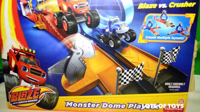 Blaze and the Monster Machines Monster Dome Race Blaze Vs. Crusher, Disney Cars, Dusty