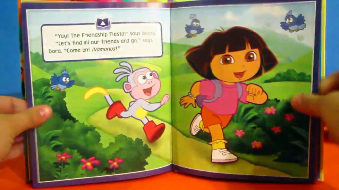 Dora the Explorer - Reading with Dora - Reading book out loud with Me Reader