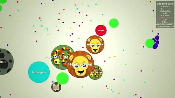 King lion in Agar.io | FFA