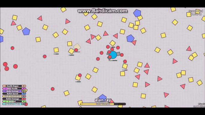 [中+English] diep.io Alan Ray vs 16 server closer(Arena Closer)