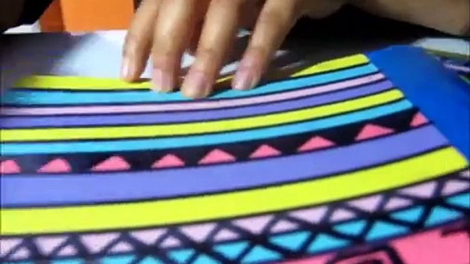 DIY DECORA TUS CUADERNOS.FÁCIL Y BONITO