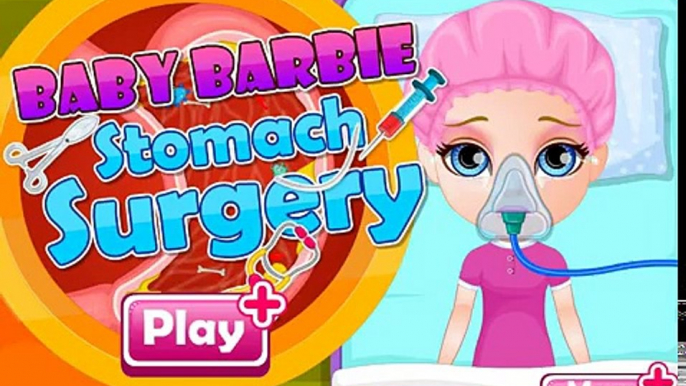 Мультик Малышка Барби: Операция на животе (Baby Barbie Stomach Surgery) Cartoon for childr