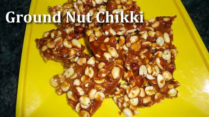 Groundnut Chikki (Verusenaga Achchu) Sweet Recipe by Attamma TV