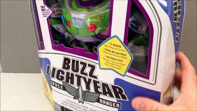 DISNEY BUZZ LIGHTYEAR TOY STORY SIGNATURE SERIES TOY REVIEW