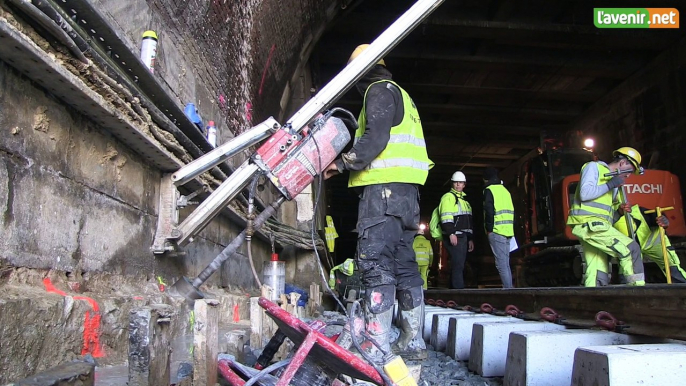 L'Avenir - Visite des travaux du tunnel Saint-Josse