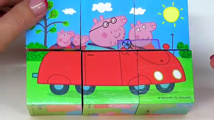 Les meilleures blocs amis porc jouets vidéo avec Peppa puzzle peppas peppa