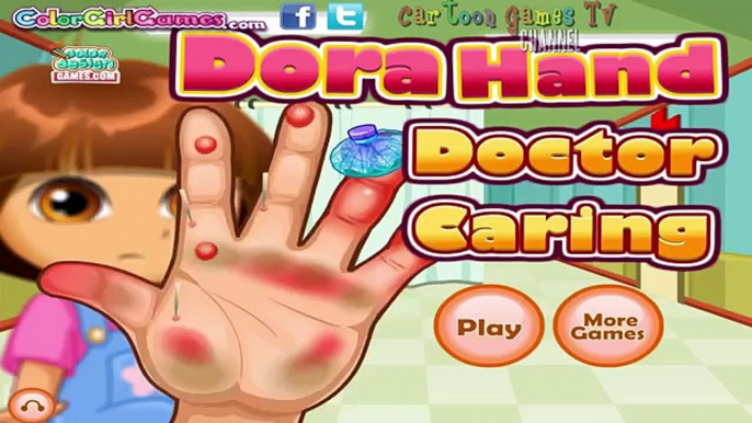 Docteur jeux enfants pour et dora Dora lexploratrice ❤️ main ᴴᴰ ❤️ filles soins