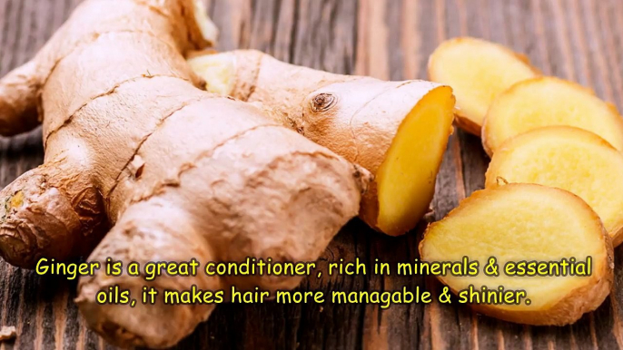 How to get Long Hair, Soft Hair, Smooth Hair and Healthy Hair with Ginger - Magical Remedy