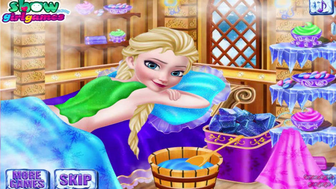 Elsa Makeover Spa - Frozen Elsa Games - Elsa Spa Salon Makeover Game for Girls