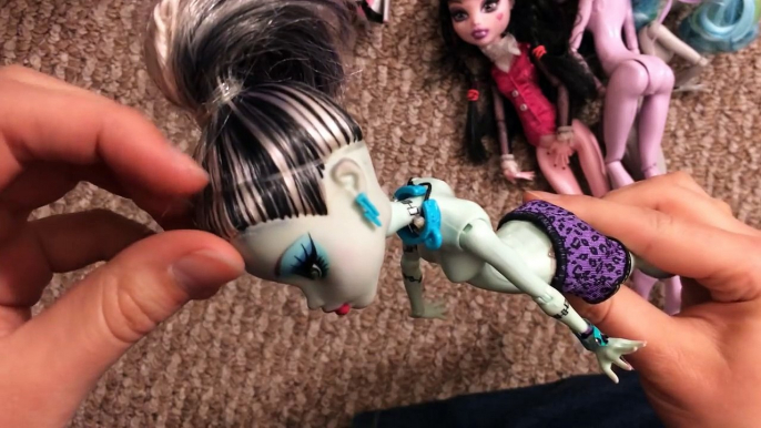 Unboxing! Lot of Monster High Dolls from eBay for Custimization.