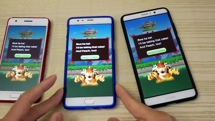 super mario run on oneplus 3t gameplay android