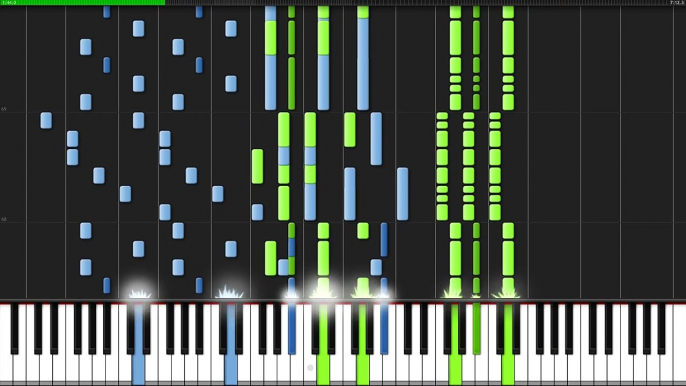 Legend of Zelda Medley - The Legend of Zelda 25th Anniversary [Piano Duet] (Synthesia)