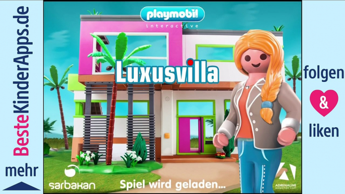 Playmobil Luxusvilla App - Kostenloses Spiel für Kinder, iPad Android +