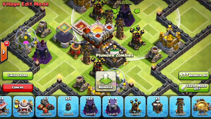 EPIC Th8 Base (War, Hybrid, Trophy) Anti-Hog & Gowipe | The Shock Box | Clash Of Clans (CoC)