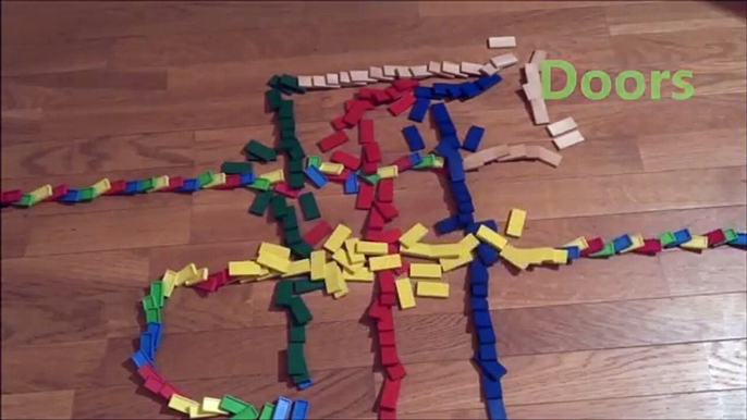 Nine  tricks to make cool domino